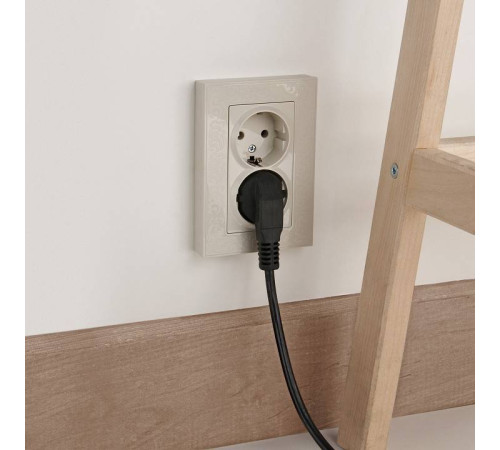 Розетка двойная с заземлением, без рамки Werkel слоновая кость W1172003 (слоновая кость)