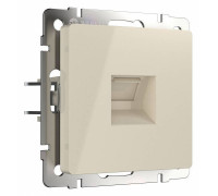 Розетка Ethernet RJ-45 без рамки Werkel Слоновая кость W1181003