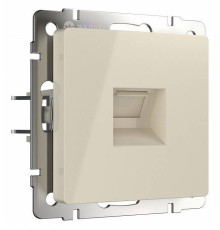 Розетка Ethernet RJ-45 без рамки Werkel Слоновая кость W1181003