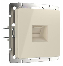 Розетка телефонная RJ-11 без рамки Werkel слоновая кость W1182003