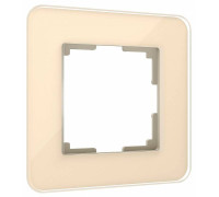 Рамка на 1 пост Werkel Elite (айвори, стекло) W0012443