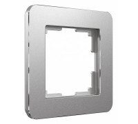 Рамка на 1 пост Werkel Platinum алюминий W0012606