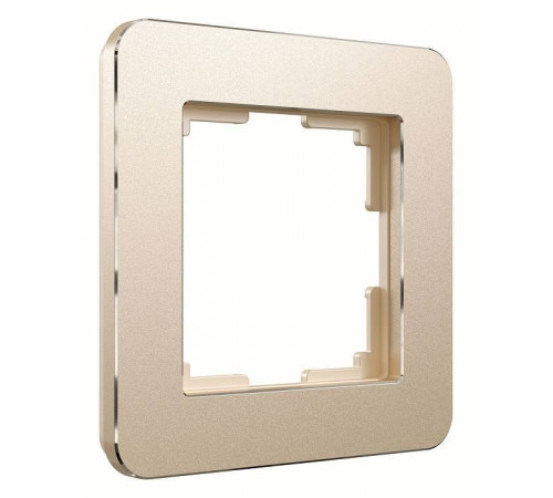 Рамка на 1 пост Werkel Platinum шампань W0012611