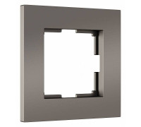 Рамка на 1 пост Werkel Slab бронза матовый W0012963