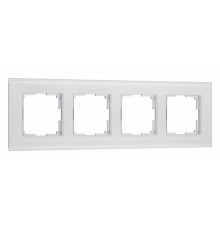 Рамка на 4 поста Werkel Senso белый soft-touch W0043101