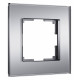 Рамка 1-постовая Werkel Senso серебряный soft-touch W0013106
