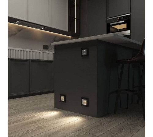 Датчик движения Werkel серебряный матовый W1155105