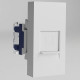 Розетка Ethernet RJ-45 модульная Werkel белый a069369
