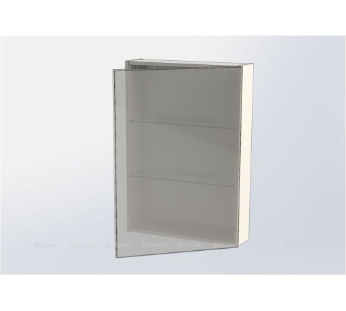 Зеркало Aquanet Алвита 60 серый антрацит 00183989