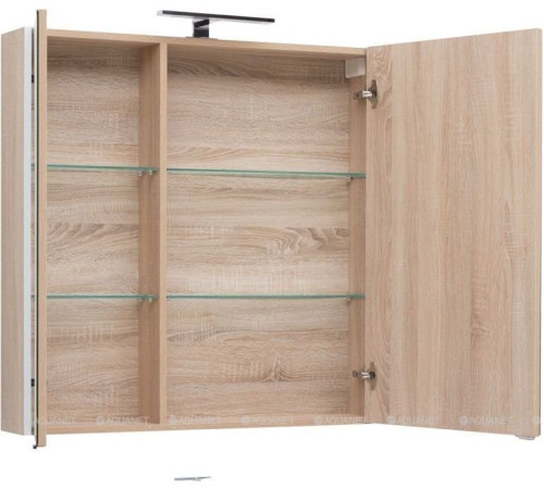 Зеркало Aquanet Августа 90 дуб сонома 00210014