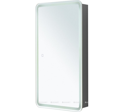 Зеркальный шкаф Aquanet Оптима (Optima) 40х80 LED 00357143