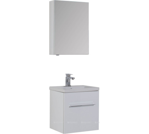 Зеркало Aquanet Порто 50 белый 00195726