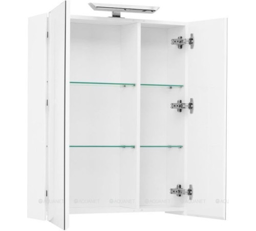 Зеркало Aquanet Йорк 70 белый глянец 00202088