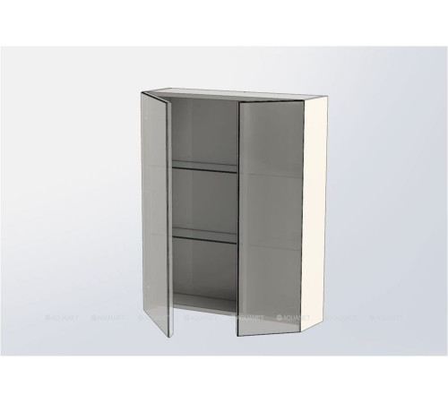 Зеркало Aquanet Йорк 70 белый глянец 00202088