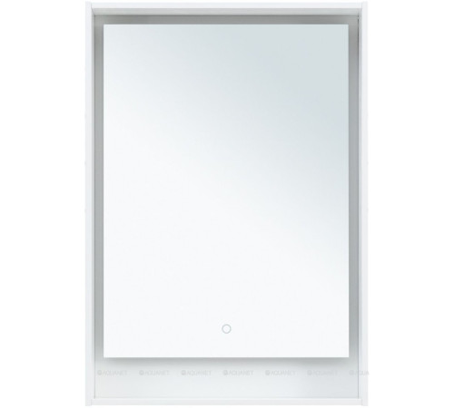 Зеркало Aquanet Милан 60 LED белый глянец 00306380