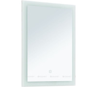 Зеркало Aquanet Монро 65x80 LED белый матовый 00243584