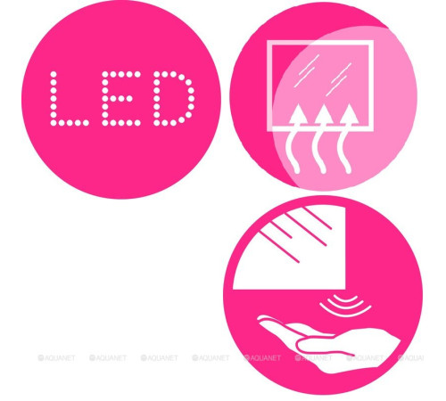 Зеркало Jacob Delafon Parallel 100 см с подсветкой EB1416RU-NF