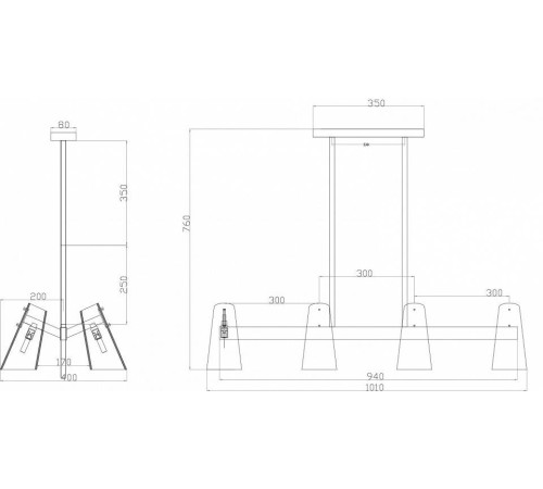 Подвесная люстра Zortes Dallas ZRS.90611.09