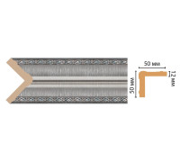 Угол интерьерный Decomaster 142-55 50х50х2400 мм 142-55