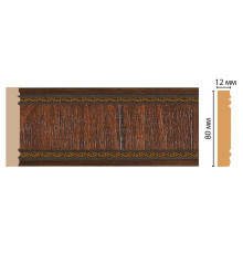 Молдинг DECOMASTER 150-2 ДМ 80х12х2400 мм 150-2 ДМ