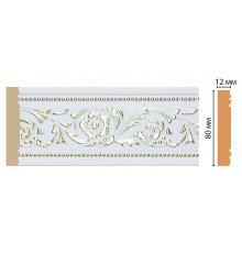 Молдинг DECOMASTER 150-54A ДМ 80х12х2400 мм 150-54A ДМ