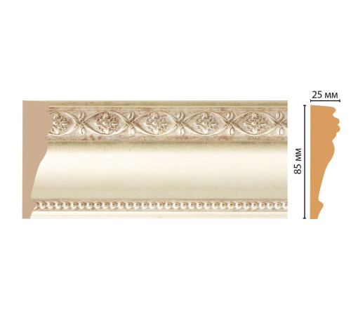Молдинг DECOMASTER 152 85х25х2400 мм 152-937 ДМ