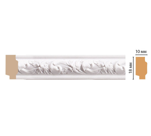Молдинг DECOMASTER 158-115 ДМ 18х10х2400 мм 158-115 ДМ