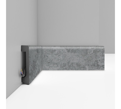 Плинтус напольный DECOMASTER 80х17х2400 мм D235-1629