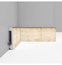 Плинтус DECOMASTER D235-80 ДМ 80х17х2400 мм D235-80 ДМ