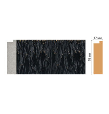 Багет из полистирола DECOMASTER FM4-4 75х17х2850 мм FM4-4