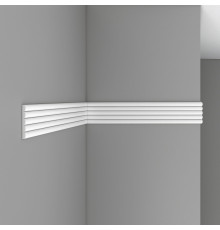 Молдинг гладкий DECOMASTER 75х8х2400 мм 97609