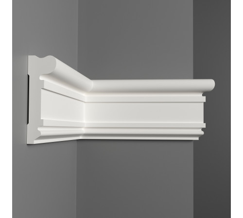 Молдинг гладкий DECOMASTER A119 полистирол 92х23х2000 мм A119