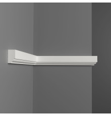 Молдинг гладкий DECOMASTER D011 дюрополимер 29х16х2000 мм D011