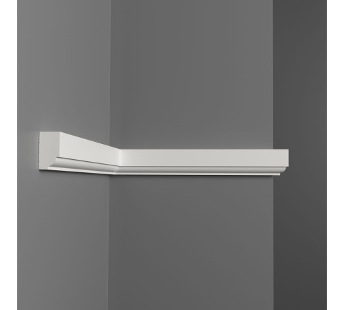 Молдинг гладкий DECOMASTER D011 дюрополимер 29х16х2000 мм D011