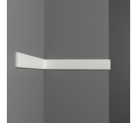 Молдинг гладкий DECOMASTER D150 ДМ 80х12х2000 мм D150 ДМ