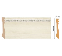 Плинтус напольный DECOMASTER 195 95х14х2400 мм 195-15