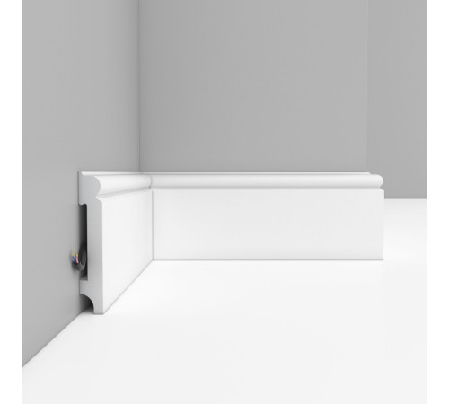 Плинтус напольный DECOMASTER A023 80х14х2000 мм A023