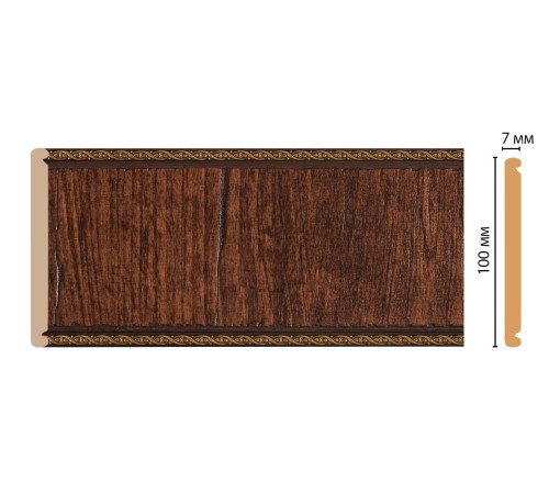 Декоративная панель Decomaster C10-2 100х7х2400 мм C10-2