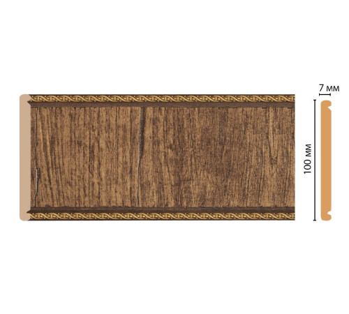 Декоративная панель Decomaster C10-3 100х7х2400 мм C10-3