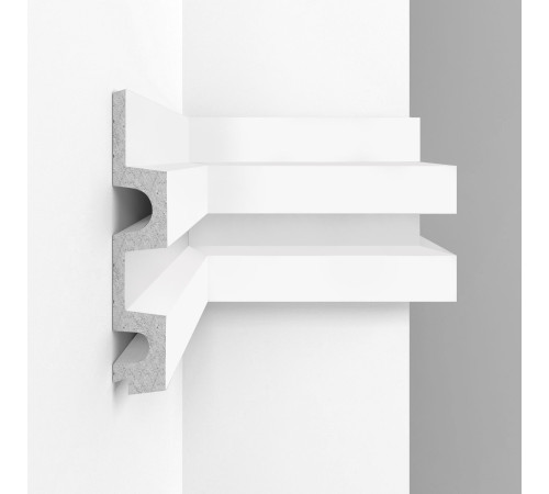 Декоративная панель DECOMASTER D302-115 ДМ из полистирола 122x21x2900 мм D302-115 ДМ