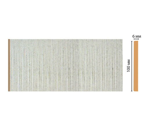 Декоративная панель Decomaster G10-20 полистирол 100x6x2400 мм G10-20