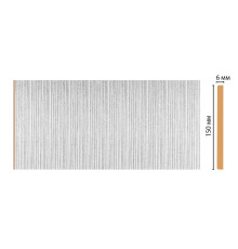 Декоративная панель Decomaster G15-19 полистирол 150x6x2400 мм G15-19