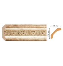 Плинтус потолочный DECOMASTER 167-127 48х48х2400 мм 167-127