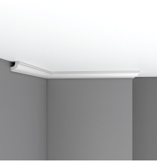 Плинтус потолочный DECOMASTER 96123 гладкий полиуретан 30х30х2400 мм 96123