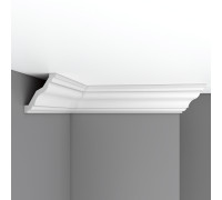Плинтус потолочный гладкий DECOMASTER 96625F гибкий 95х80х2400 мм 96625F