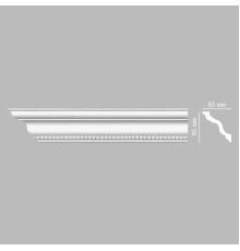 Плинтус потолочный с рисунком DECOMASTER 95684 85х85х2400 мм 95684