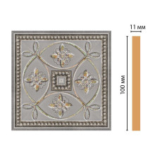 Вставка декоративная цветная DECOMASTER 100х100х11 мм полистирол 156-2-55