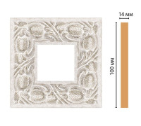 Вставка декоративная DECOMASTER 157-2-19D 100x100x14 мм 157-2-19D