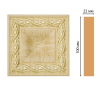 Вставка декоративная DECOMASTER D207 100x100x22 мм D207-5