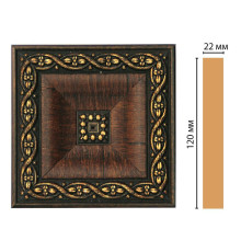 Вставка декоративная Decomaster D208-2 120x120x22 мм D208-2